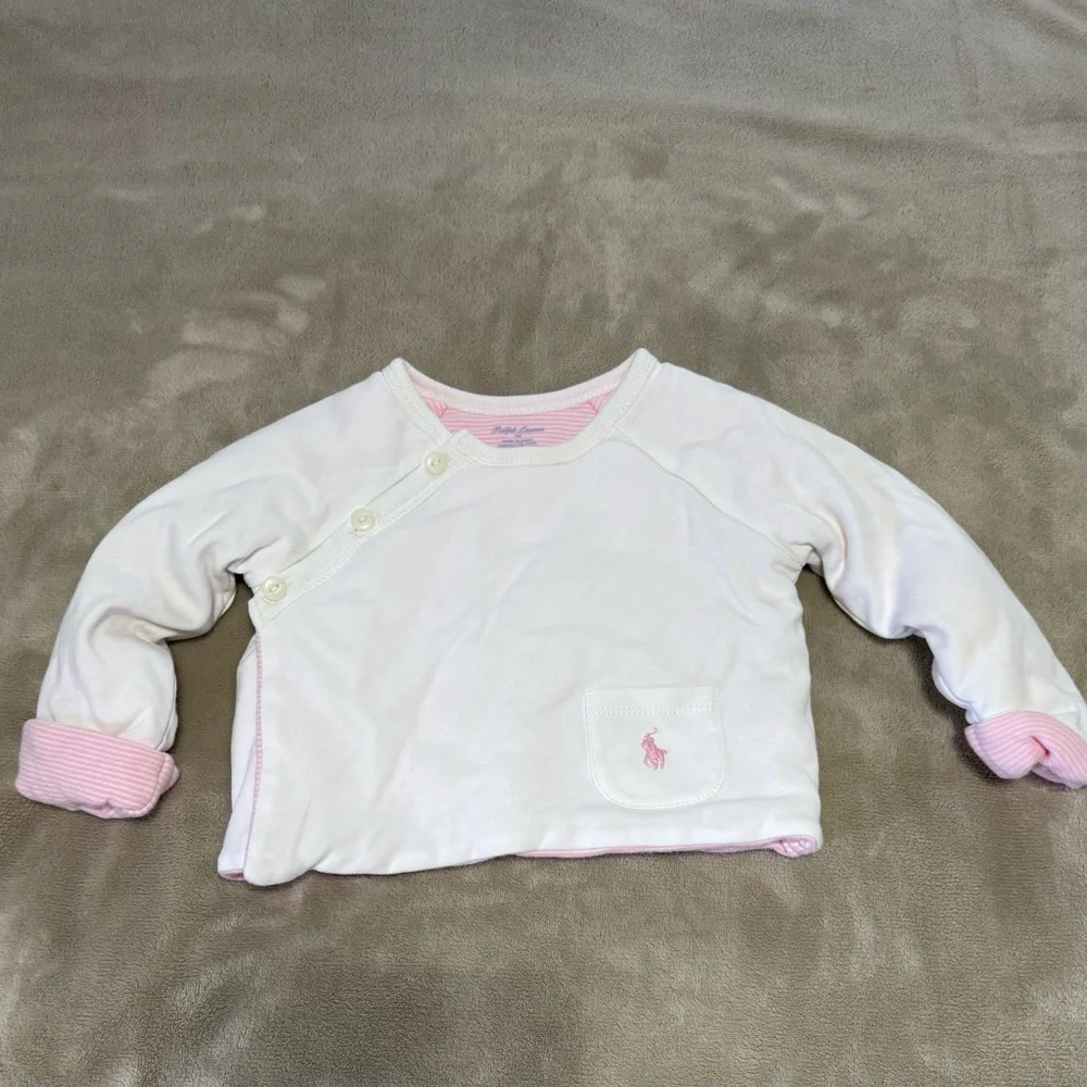 Ralph Lauren Baby Snap‎ Side Shirt